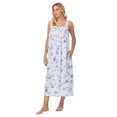 thumbnail image 5 of Aria Women's Lightweight Cotton Woven 50" Ballet Nightgown, Sizes XS-5X, 5 of 7