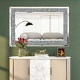thumbnail image 5 of Decorative Wall Mirror Crushed Diamond Vanity Mirror Rectangle Mirrors for Wall Decor 35.4"X23.6", 5 of 6