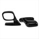 thumbnail image 1 of 2Pcs Universal Hood Side Rear View Mirror Auto Exterior Black, 1 of 5