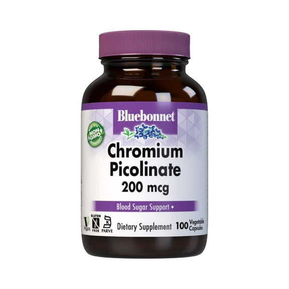 Bluebonnet Nutrition Chromium Picolinate 200 mcg