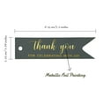 thumbnail image 5 of Inkdotpot Real Gold Foil Thank You For Celebrating With Us Bridal Shower Tags Favor Hang Paper Tags 100 Pieces, 5 of 6