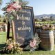 thumbnail image 5 of Arco de boda y decoración floral para mesa | Arreglo floral de seda artificial y plástico | Letrero de bienvenida de 2 piezas y centro de mesa para fotografía de bodas y decoración de fiestas, 5 of 6