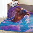 thumbnail image 6 of Bingfone Capybara Bathtub Fun Print Flannel Fleece Blanket Throw Blanket for Bed,Sofa,Couch,Travel,Camping(50"x40" ), 6 of 8