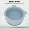 thumbnail image 4 of Bol pour Enfants en Silicone, Bol pour Tout-Petits Auto-Alimentation Conception Conviviale pour Enfants Résistant aux Hautes et Basses Températures en Forme d'Ourson de Dessin Animé pour Préscolaire Gingembre, Vert Olive, Rouge Brunâtre, Beige, Gris, 4 of 7