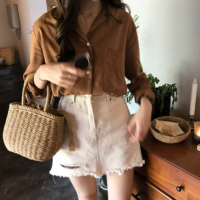 Rattan Outfit Bag Irregular Rectangle Rattan Bag