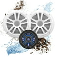 thumbnail image 3 of Boss Audio Systems Weatherproof Vehicle Speakers, Black, 4.8 lb, 3 of 10