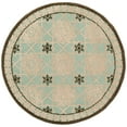 thumbnail image 2 of SAFAVIEH Newport Belinda Geometric Cotton Area Rug, Teal/Ivory, 3'9" x 5'9", 2 of 5