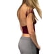 thumbnail image 3 of Camiseta ajustada sin espalda,Camiseta sin espalda de manga corta sin espalda de verano con espalda abierta Diseño aerodinámico, 3 of 5