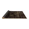 thumbnail image 2 of Ahgly Company Indoor Square Abstract Brown Modern Area Rugs, 5' Square, 2 of 4