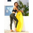 thumbnail image 5 of Alove Long High Waist Swim Pants With Pockets Stretchy Tight Leggings Suring Swim Bottoms, 5 of 5