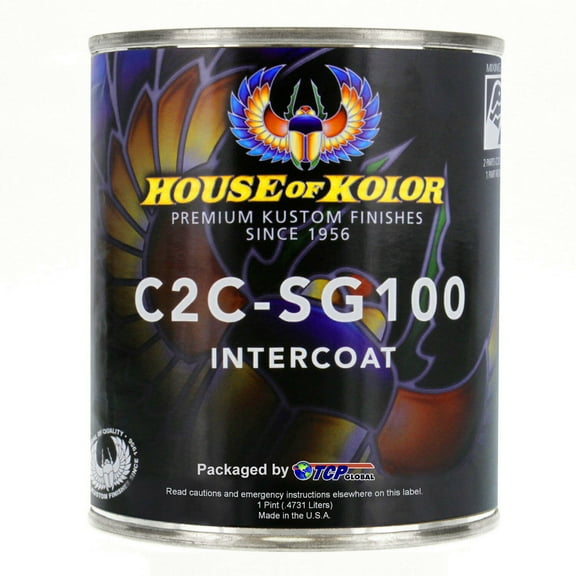 House of Kolor Intercoat Klear Midcoat Clearcoat Low VOC, Pint