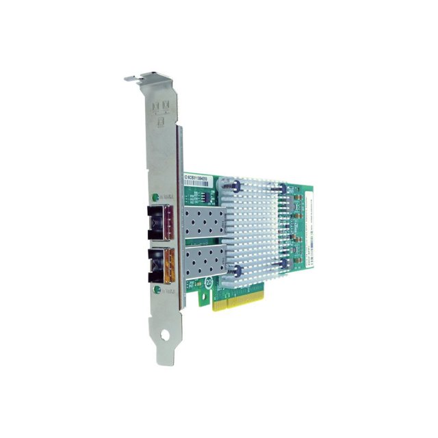 Axiom Pcie X8 10gbs Dual Port Fiber Network Adapter For Dell - Pci Express 2.0 X8 - 2 Port(s) - Opt