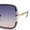Lavender - Purple, variant on Womens Oversized Rectangle Floral Chain Arm Designer Fashion Sunglasses Tortoise - Brown