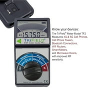 TriField TF2 with a 9-volt Portable Battery. Accurate Readings EMF Meter. Reads 5G, cell phones, powerlines, etc.