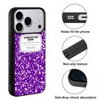 thumbnail image 2 of WIRESTER Shockproof Soft Rubber Cover Case for Apple iPhone 17 Pro 6.3" 2025, Purple Composition Book, 2 of 5
