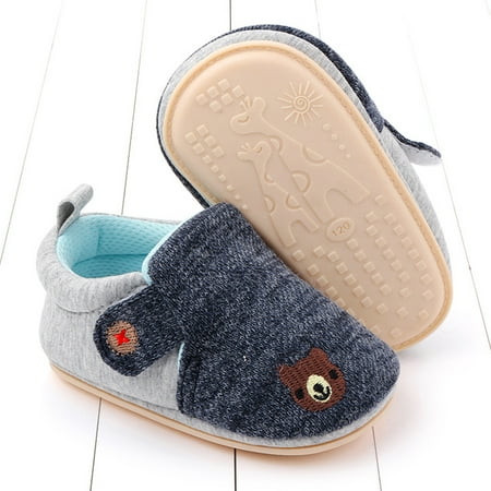 

eczipvz Baby Shoes Baby Boots Girls Boys Shoes First Walkers Shoes Booties Baby Shoe Size 4 Girl (Dark Blue 6 Toddler)
