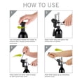 thumbnail image 5 of Host Lever Corkscrew, Soft Touch Handles, 3 Blade Foil Cutter, 5 of 9