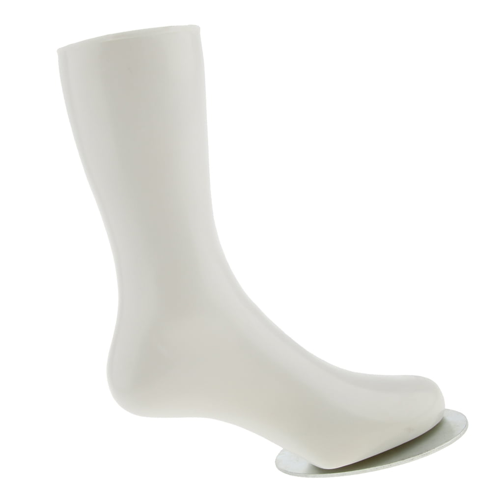 Sock Sox Shoes Display Mold White Plastic Mannequin Foot for Anklet Showing 