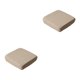 thumbnail image 1 of Wosthever Tocador Taburete Funda Funda Lavable A Prueba De Polvo Bar Funda De Asiento Café A 2piezas Café 8 cm, 1 of 1