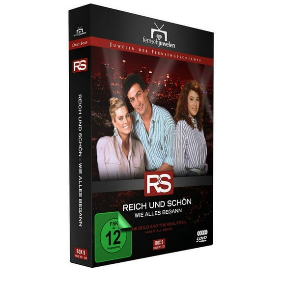 The Bold and the Beautiful - How It All Began (Ep. 201-225) - 5-DVD Box Set ( Bold & the Beautiful - Box 9 - Episodes 201 - 225 ) [ NON-USA FORMAT, PAL, Reg.0 Import - Germany ]