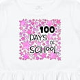 thumbnail image 4 of Inktastic 100 Days of School Stars in Pink Girls Toddler Dress, 4 of 5