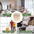 thumbnail image 2 of Travel Toothbrush, 100 Set Yellow Hollow Disposable Toothbrush with Toothpaste Individual Package Travel Toothbrush Kit for Hotel, Homeless, Nursing H, 2 of 5