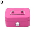 thumbnail image 4 of Metal Cash Box Money Bank Deposit Steel Tin Security Safe Lockable Petty, 4 of 8