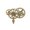 D, variant on Yokua Antique Brooch with Gears Steampunk Brooch Pin Lapel Clip Party Accessories
