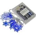 thumbnail image 2 of Kurt Adler 20 Count Star of David Hanukkah Copper Fairy Lights, 2 of 3
