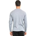 thumbnail image 4 of Men's Classic Waffle-Knit Medium Weight Thermal Top 3XL, Heather Grey, 4 of 4