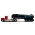 thumbnail image 2 of Kenworth W-900 Red with Asphalt Tanker Trailer 1/87 (HO) Plastic Model Car by Promotex, 2 of 4