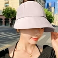thumbnail image 2 of Prolriy Sun Hats for Women Beach Summer Sun Hat for Casual Everyday Wear or Outdoors Beach Hats for Women Pink, 2 of 5
