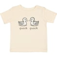 thumbnail image 3 of Inktastic Cute Duck Illustration Quack Quack Boys or Girls Baby T-Shirt, 3 of 5