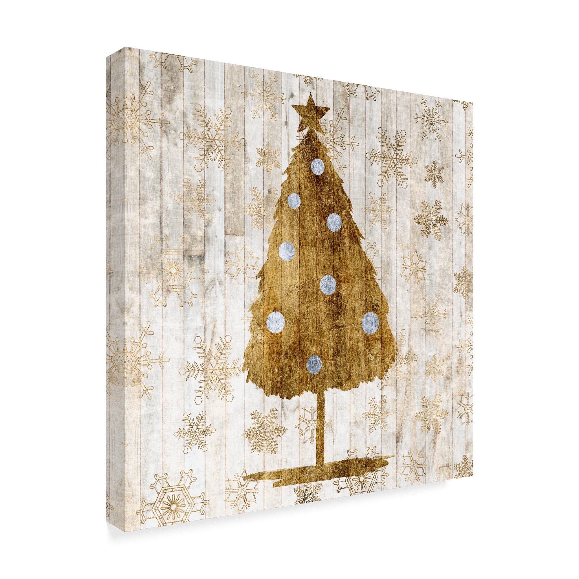 Trademark Fine Art 'Sophisticated Christmas I' Canvas Art by Grace Popp
