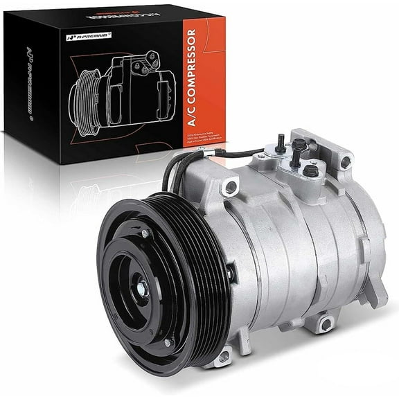 A-Premium AC Compressor with Clutch Compatible with Honda Accord 2003-2007 Coupe Sedan L4 2.4L