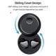 thumbnail image 2 of 2-in-1 Portable BT Speaker Headphone BT5.1 Chip Slide Cover Design Sensitive Touch Operation Long Endurance Time Black, 2 of 5
