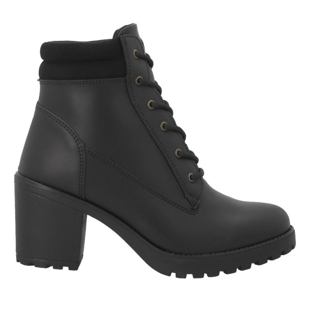 Bota Mujer REAL JUNGLE Corta Dama Cómoda negro 23.5