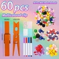thumbnail image 2 of Set de pinzas para porristas LIENATSER 60 con alfileres de colores, 2 of 7