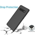 thumbnail image 5 of Cases for Galaxy S10 / S10+ / S10 5G / S10E, Njjex Liquid Silicone Gel Rubber Shockproof Case Fit Galaxy S10 Slim Matte Surface Cover w/ Soft Microfiber Lining For 2019 Galaxy S10 6.1" -Black, 5 of 8