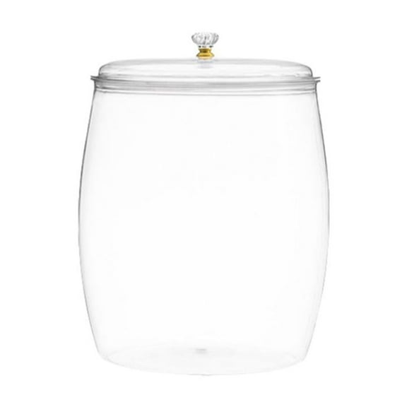 Gallon Plastic jars Cookie Jar & Candy Jar with Lid Large Food Storage jar