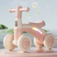 thumbnail image 2 of Bicicleta de equilibrio antiribaltadura para bebés de 1 a 3 años, andador planeador silencioso de 4 ruedas, juguete de entrenamiento para niños pequeños con ruedas de seguridad para interiores y exte, 2 of 6