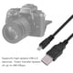 thumbnail image 4 of Cable de cámara, cable de datos USB Cable de datos USB Cable USB Resultados impresionantes, 4 of 5