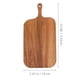 thumbnail image 3 of Tabla de charcutería de madera, tabla de servir pequeña, tabla de cortar de madera portátil para acampar, 3 of 4
