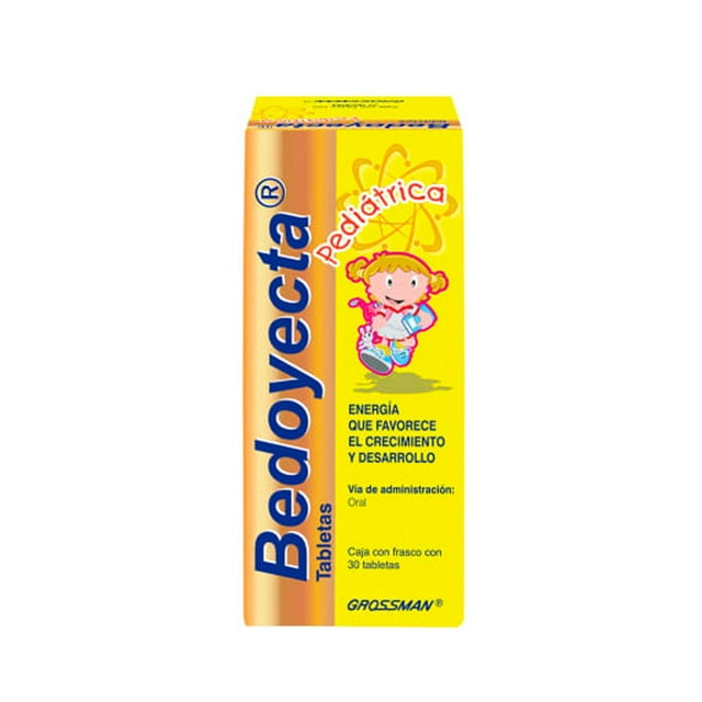 Bedoyecta pediátrica 30 tabletas