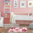 thumbnail image 6 of Cute Cartoon Cherries and Bows Entryway Rug, 2x3 Area Rug Indoor Door Mat Non-slip Washable Floor Carpet Rug for Bedroom Office Dining Room Bathroom, 6 of 7