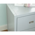 thumbnail image 3 of Linon Lakelyn 2-Drawer Rolling File Cabinet, Gray Finish, 3 of 19