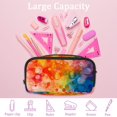 thumbnail image 4 of MUOOUM Pencil Case, Watercolor Colorful Bubbles Large Capacity Pencil Pouch Stationery Pen Bag, 4 of 7