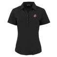 thumbnail image 2 of Women's Cutter & Buck  Black Columbus Clingstones Forge Eco Stretch Recycled Polo, 2 of 3