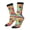 2 Black-1, variant on Colorful Fish 2 Print Adult Socks for Men & Women,Calf Socks, Ankle Socks,Boots Socks,Breathable Casual Sock,Unisex Crew Socks