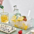 thumbnail image 4 of Ice Cube Molds Ice Cube Trays for Ice Making Reusable Ice Cube Mold for Household Refrigerator (Creamy, 56 compartments), 4 of 4